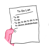 Pink Panther's Todo List